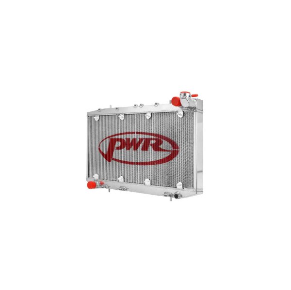 PWR Wasserkühler passend für Nissan Sunny (Pulsar) N14 GTI-R 90-95 (SPAL Lüfter)