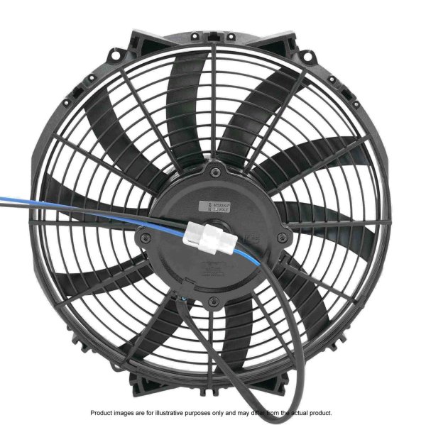 SPAL Axiallüfter 12V Extreme 12" Geschwungen Pull (1328 CFM)
