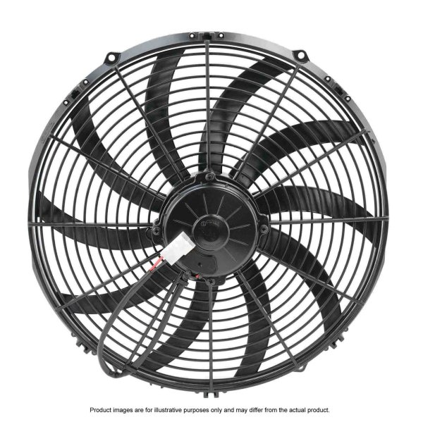 SPAL Brushless-Axiallüfter 12V 16" Geschwungen Pull (1858 CFM)