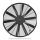 SPAL Axiallüfter 12V 16" Gerade Push (1582 CFM)